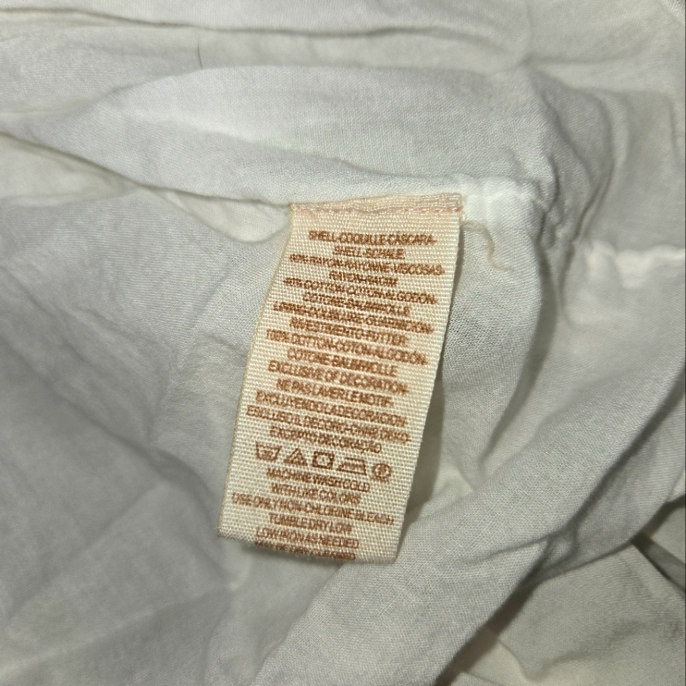 Free People Sunbeams White Embroidered Minidress - Picture 9 of 9